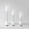 Estoque de Fábrica Transparente AS Tipo Pressão Garrafa Plástica a Vácuo Frasco Borrifador Cosméticos Loção Reabastecimento Garrafa Portátil para Viagem