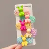 Pegatinas Florales para el Cabello de Niños, Accesorios para el Cabello para la Parte Posterior de la Cabeza, Pegatinas Mágicas para Bebés, Pinzas para el Cabello de Niñas, Pasadores, Tocado