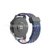 Correa magnética de silicona de panal de dos colores para Apple Watch, Apple Watch, iWatch, correa con borde cruzado
