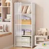 Armario sencillo habitación de alquiler dormitorio mesita de noche estante de almacenamiento hogar interior resistente duradero almacenamiento armario pequeño