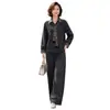 Atuendo Transfronterizo 2026 para Mamá para Otoño e Invierno: Conjunto de Dos Piezas Moderno y Elegante para Mujeres de Mediana Edad y Mayores, Nuevo Conjunto Versátil de Moda para Mamá