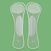 Plantillas de Tacón Alto con Cojín de Siete Puntos y Soporte de Doble Arco para Mujer, Almohadillas de Masaje Elásticas Suaves que Absorben los Golpes en el Arco, Soportes Transparentes para la Planta del Pie