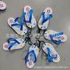 Suministramos una variedad de especificaciones de modelado de EVA, pequeñas zapatillas de espuma, llavero creativo de EVA, llavero colgante de EVA, llavero de EVA