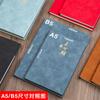 Cuaderno A5 en Stock con Logo Personalizado, Libro de Registro para Reuniones de Negocios, Bloc de Notas de Piel de Oveja de Alta Calidad, B5 al por Mayor