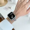 Correa de Metal Hexagonal de Panal de Abeja para Reloj Compatible con Apple Watch iWatch 12ª Generación 11/10