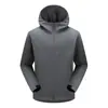 Chaqueta Softshell Suave con Capucha Nueva 2026 para Hombres y Mujeres, Abrigo para Deportes al Aire Libre y Senderismo, Chaqueta Softshell a Prueba de Viento con Forro de Forro Polar