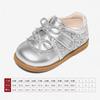 [Mismo Estilo que en los Centros Comerciales] Zapatos de Piel Snafy para Niñas, Zapatos de Princesa con Cristales, Nuevo Modelo de Invierno, Zapatos Suaves para Bebés Niños