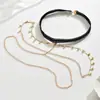 Zhuru Clothing Corrente de Corpo Sexy Europeia e Americana para Menina Quente de Praia Corrente de Perna Sexy com Franja e Strass Casual H0036