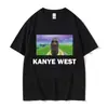 Camiseta Divertida de Meme de Kanye West, Camiseta Retro Hip-Hop Rap para Hombre, Camiseta de Manga Corta para Hombre