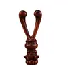 Palo de Rosewood para Raspar la Nariz Conejo Vaca Ciervo Masajeador Picazón Mandíbula Presión Sien Punto de Acupuntura Regalo para Madre y Personas Mayores