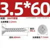 Tornillos Autorroscantes Avellanados Gb846 Acero Inoxidable 304 Cabeza Plana Phillips Tornillos para Madera Extendidos M2.9M3.5M4.2M5.5