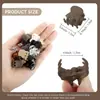 Pinza Mini para Cabello de 1.5 cm Pinza para el Cabello Niños Princess Trenzado de Cabello Pinza Pequeña Pinza Dulce y Linda Accesorios para el Cabello