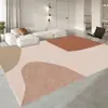 Tapete para Sofá de Sala de Estar Antiderrapante Estilo Creme de Alta Qualidade Sem Lavagem Tapete para Chão de Quarto Tapete para Canto de Janela ao Lado da Cama Mesa de Centro