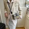 2025 Nueva Bolsa Cruzada Europea y Americana Bordada Bolsa Montaigne Bolsa Cuadrada Pequeña de Moda Versátil Cadena Hombro Cruzada Bolso de Mujer