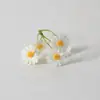 Cabeças de Flores Margaridas Artificiais, Flores Falsas Camomila, Grampos de Cabelo, Chapéus de Flores, Guirlandas, Acessórios DIY Feitos à Mão, Pequenos Crisântemos Selvagens, Hanfu