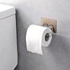 Porta-lenços sem furos Porta-papel higiênico de Aço Inoxidável 304 Porta-rolos de Papel para Banheiro Porta-papel higiênico Simples Doméstico