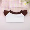 Ropa para muñeca de 10 cm, camiseta de manga corta, chaleco para muñeca, colección de atuendos para muñeca Labubu de 17 cm