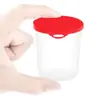 Taza de Limpieza de Pinceles de Plástico PP de Colores para Niños, para Pintura, Graffiti, Arte y Colorear