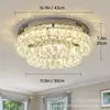 Luz de techo de cristal LED transfronteriza luz cuadrada para pasillo luz para porche iluminación de entrada moderna simple luz para entrada de balcón