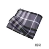 Pañuelo de Bolsillo para Traje de Hombre, Alta Densidad de 1200 Puntos, Seda Artificial, Accesorio para Traje, Pañuelo Jacquard, Bufanda Cuadrada, En Stock