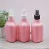 Botella pulverizadora rosa 200ml botella pulverizadora cuadrada botella pulverizadora de tónico 200ML botella pulverizadora de alcohol botella de agua floral