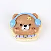 Nova Touca de Dormir Urso Acessórios de Resina Cola Creme DIY Chaveiro Artesanal Presilha de Cabelo Capa de Celular Material para Joias