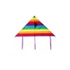 Weifang Rainbow Kite Venta al por mayor Varios Especificaciones Cometa de Tiras de Colores Fabricantes de Cometas para Niños