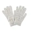 Luvas antibacterianas para tela sensível ao toque, luvas quentes e protetoras para outono e inverno, design unissex, adequadas para ciclismo e esportes ao ar livre, luvas de tricô leves