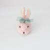 Pelúcia de Desenho Urso Teddy Cabelo Cacheado Cabeça de Urso Cabeça de Coelho Pulseira Acessórios de Faixa de Cabelo Laço Urso Acessórios para Capa de Celular