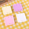 Accesorios de Resina DIY Bandeja de Pan de Color Sólido Simulado 1:12 Accesorios de Juguete de Comida Miniatura para Casa de Muñecas
