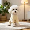 Ropa para Mascotas, Ropa de Verano para Mascotas, Ropa Refrigerante Transpirable Delgada de Cuatro Patas para Perros Pequeños, Ropa para Perros Teddy Bichón