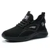 Zapatos de chef antideslizantes SRC ligeros de moda tejidas con hilo fly, ligeros y cómodos, suela suave, para hombre y mujer, zapatos seguros antideslizantes al por mayor