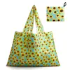 Nueva Bolsa de Compras Plegable Ecológica Bolso de Mano Satchel de Tela Oxford 210D Bolsa de Almacenamiento Gran Capacidad Bolsa de Compras para Supermercado