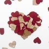 Confetes para Jogar na Mão de Casamento de 3cm Festa de Aniversário Estrelas Pentagramas Corações Confetes Multicores Confetes em Formato de Coração