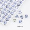 Dongzhou 6mm Amor Diamante Fundo Pontudo Mini Coração de Pêssego Fofo Diamante Amor Doce K9 de Alta Qualidade Joia de Arte de Unha