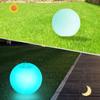 Lâmpada Flutuante de Piscina Popular Transfronteiriça para Exterior Controle Remoto Luz Noturna de Lua Bola Luminosa Decorativa Impermeável para Exterior