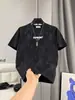 Camiseta Casual Versátil de Manga Corta para Hombre con Parches Tie-Dye de Marca de Moda Nueva Verano 2026, Moderna y Transpirable