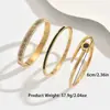 Pulsera con Patrón de Muralla China de Estrella Hueca La Pulsera Más Vendida de Amazon de Acero Inoxidable con Diamantes de Barro Pulido Pulsera Dorada Impermeable y que No se Desvanece