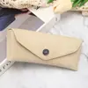 Nueva textura mate bolsa suave caja para gafas gafas de sol gafas de sol cuero retro caja de almacenamiento de compresión se puede imprimir logo