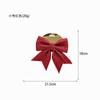 Estrella de Punta de Árbol de 15/20 cm Estrella de Cinco Puntas Dorado Champagne Rojo Plata Espuma Estrella Superior de Navidad Adorno Arreglo Accesorios
