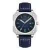 Reloj Cuadrado Personalizado Orsga para Hombre Nicho Calendario Fresco Fabricante Transmisión en Vivo Exportación Transfronteriza Reloj de Pulsera de Cuarzo para Hombre