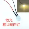 LED de 10 MM súper brillante diodo emisor de luz de foco 3V5V6V9V12V con modelo de línea luces indicadoras para coche de juguete
