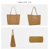 Bolso Tote de Cuero de Dos Capas para Mujer 2026 Nuevo Modelo Gran Capacidad Bolsa para Portátil de Viaje Bolso de Hombro Único En Stock Dropshipping