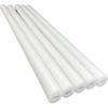 Haste de Polietileno de Alta Densidade Material de Haste Diâmetro Grande Resistente ao Desgaste Isolante Haste de PE Processamento Cortado Sob Medida Material Puro Resistente a Altas Temperaturas Núcleo Sólido