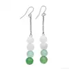 Pendientes Colorfast Estilo Chino Nuevo Retro de Moda Pendientes de Botón de Diseño Nicho Hanfu Sencillo de Nuevo Estilo Joyería de Oreja Única Versátil