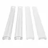 Funda LED magnética de luz dura blanca lechosa adecuada para tiras de luz dura de 8 MM de ancho, adecuada para luces de congelador, luces de refrigerador y luces de estante