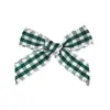 Fita Xadrez de 1cm em Formato de Orelha Laço Acessórios para Roupas Renda Artesanal DIY Sapato Meias Bolsas Decoração de Boneca Laço