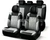 Máquina de prensa de estilo ala de patrón de neumático nuevo de alta venta transfronteriza funda de cojín de asiento de coche universal de 5 plazas Amazon temu