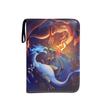 Álbum de Cartas Pokemon 4 Ranuras 9 Compartimentos Pokemon Cuero Colección Álbum Transfronterizo Dropshipping Tarjeta Cremallera Almacenamiento Álbum Bolsa