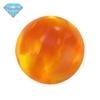 Huagang Pedra Preciosa Esférica OPALA Imitação de OPALA Pedra Bruta Contas Redondas Sintéticas OPALA Laranja OP30